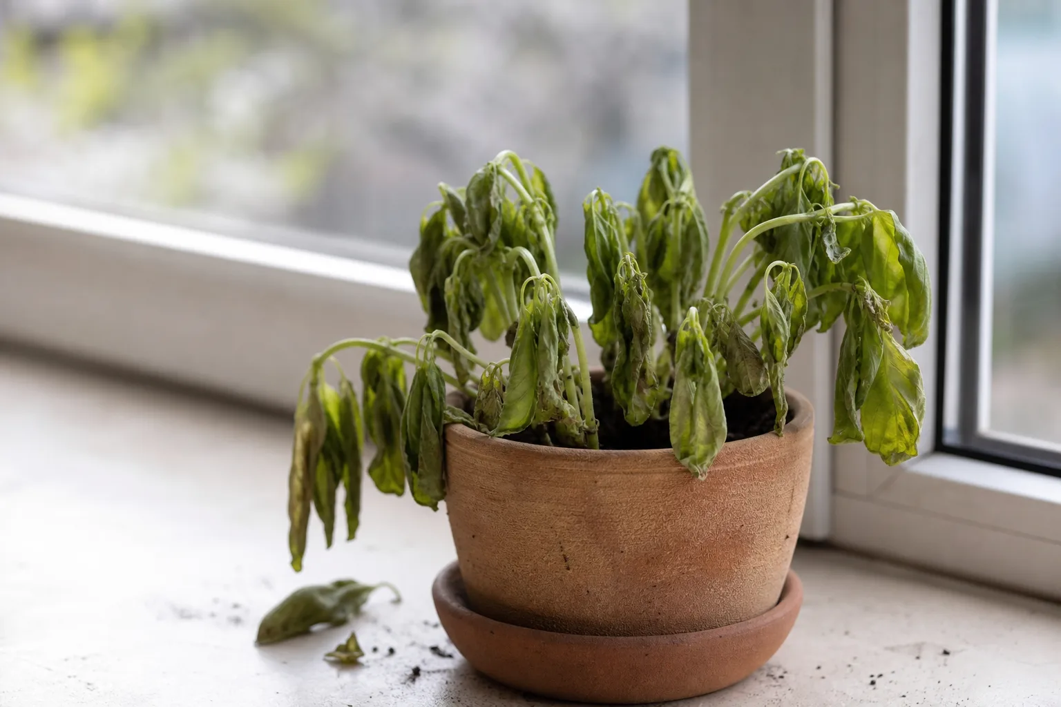 Basilic en pot qui meurt en quelques jours : pourquoi et quoi faire