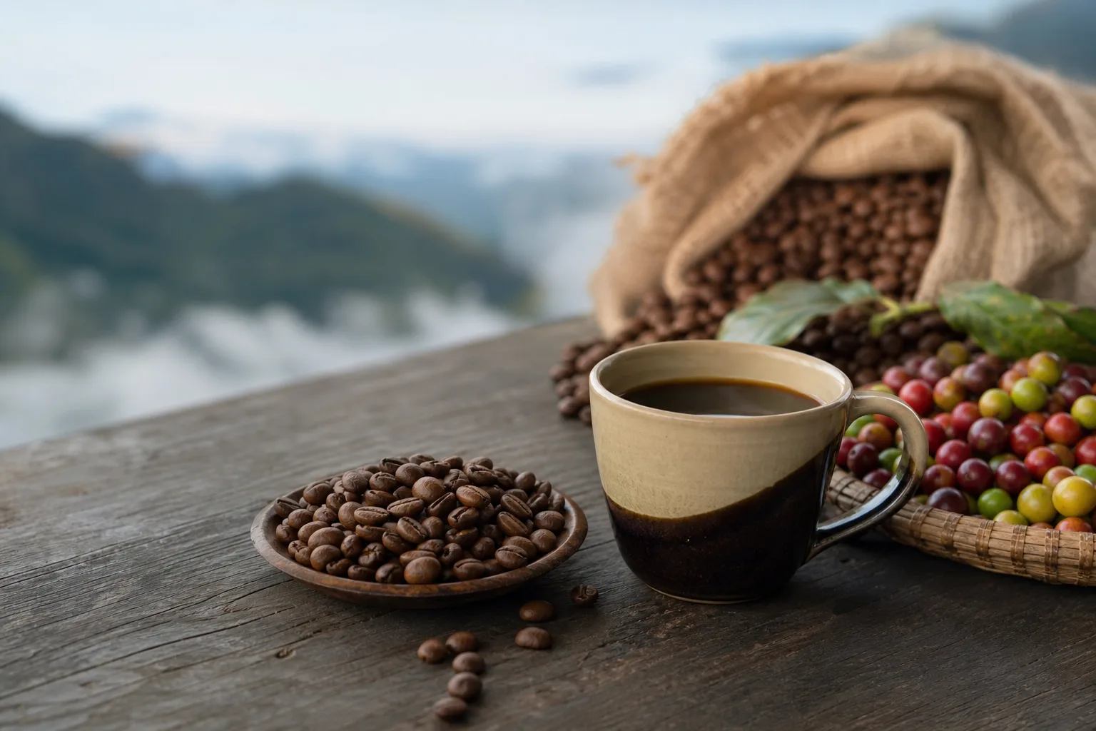 Café de grains biologiques Chanchamayo, Le goût artisanal à son meilleur