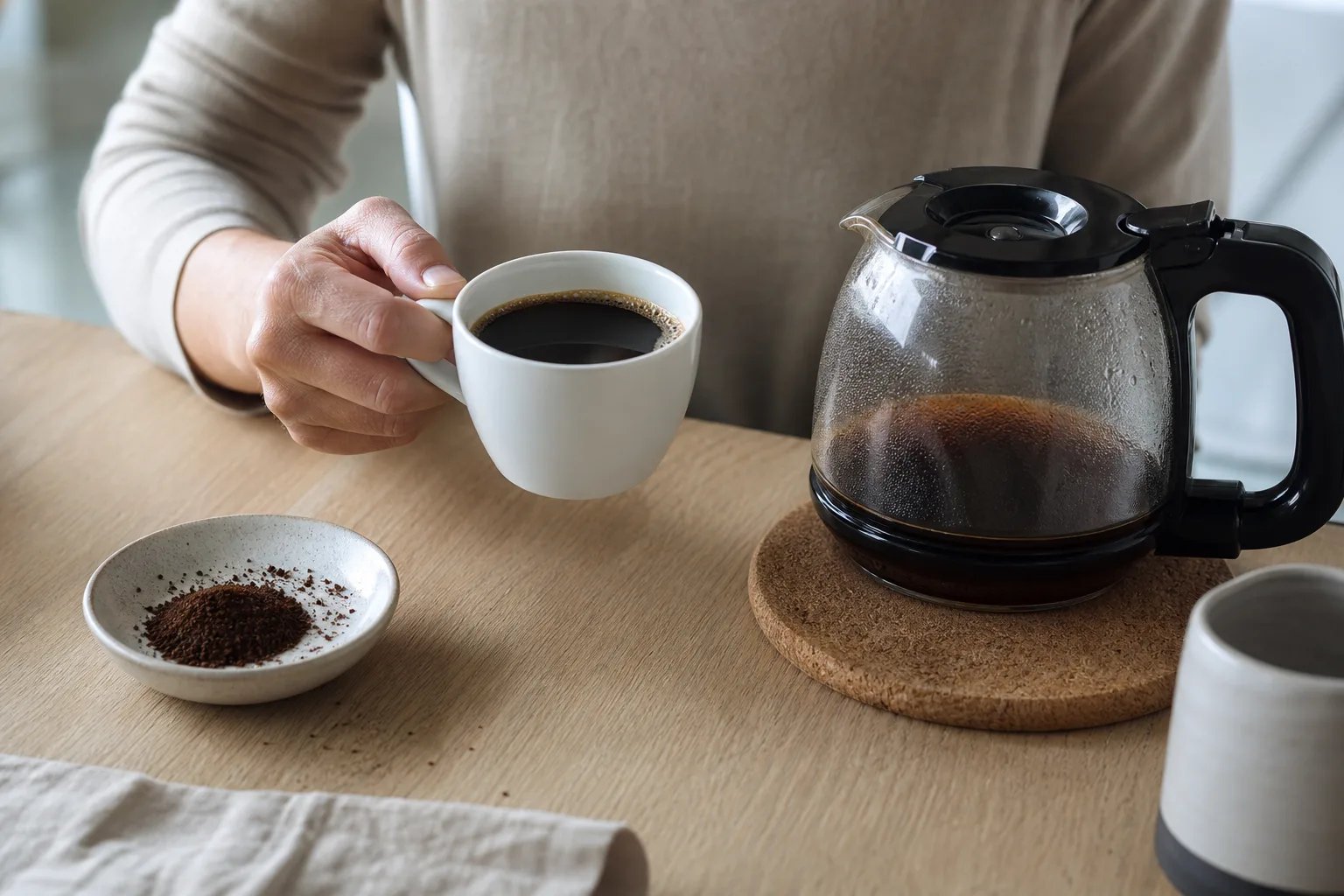 Café trop amer à la cafetière : pourquoi, et comment l'éviter