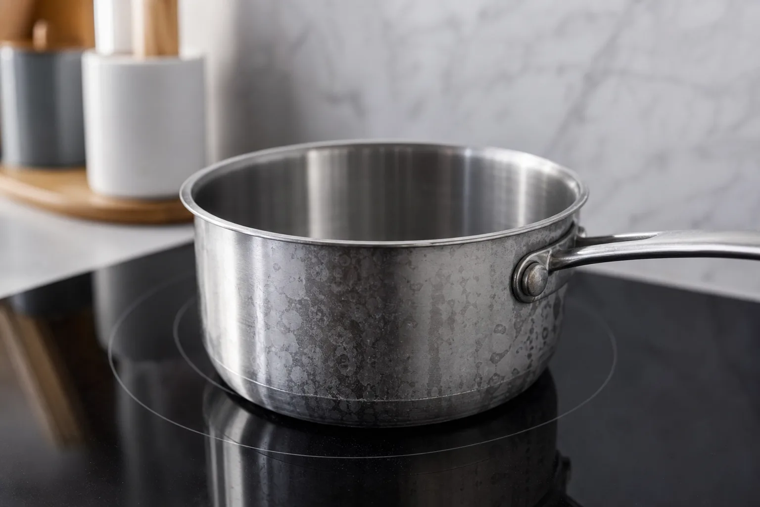 Pourquoi une casserole en inox se couvre de taches blanches et ternit