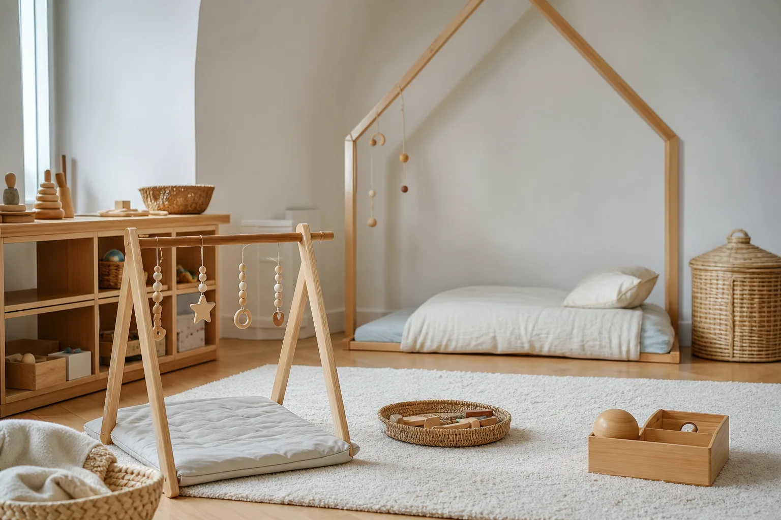 Créer une chambre bébé inspirée de la méthode Montessori : conseils pratiques