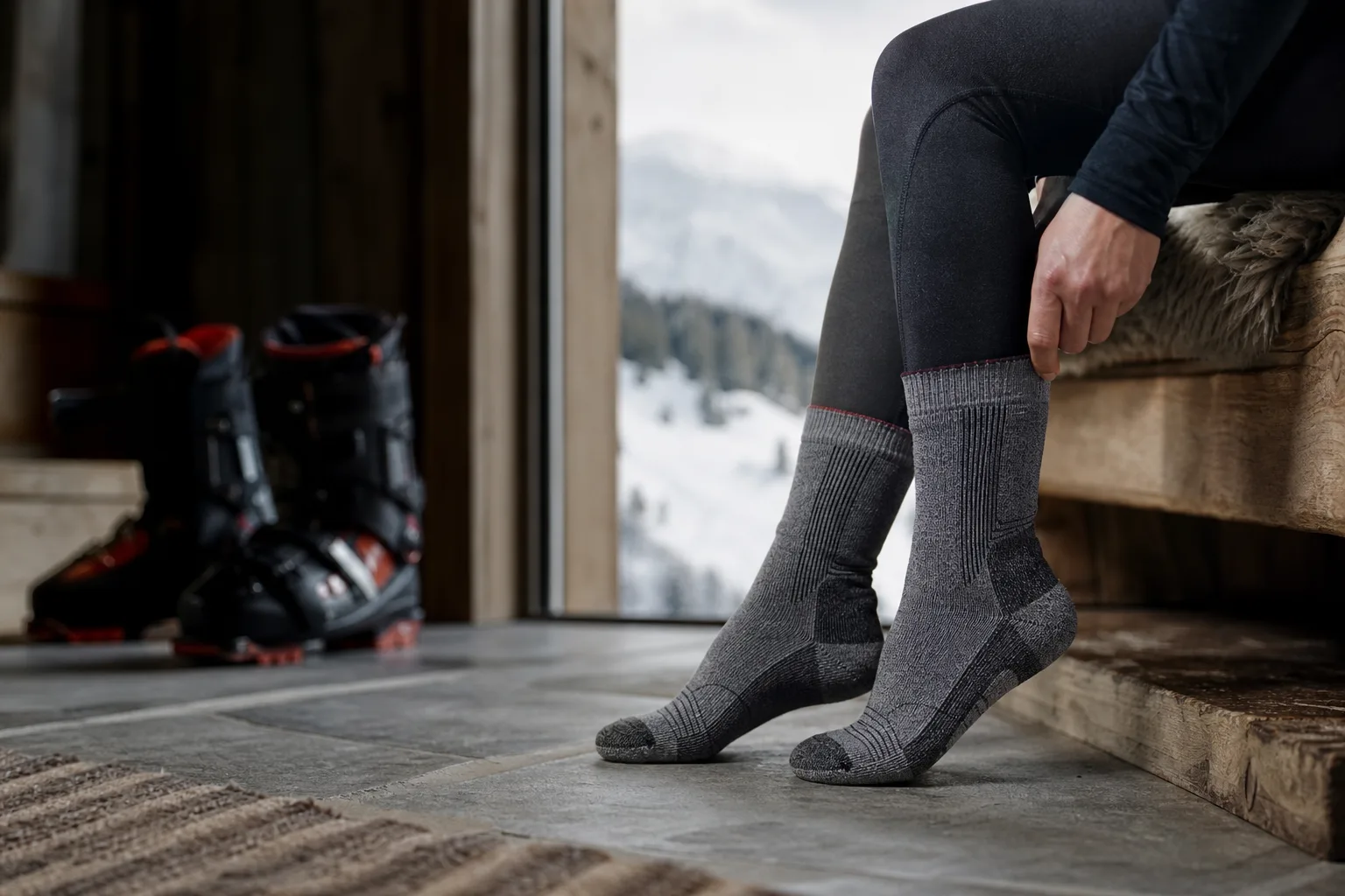 Chaussettes pour sports d’hiver : chaleur et technicité pour la neige
