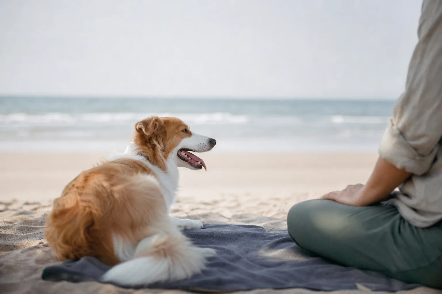 Comment faire en sorte que votre chien se calme sur la plage ?