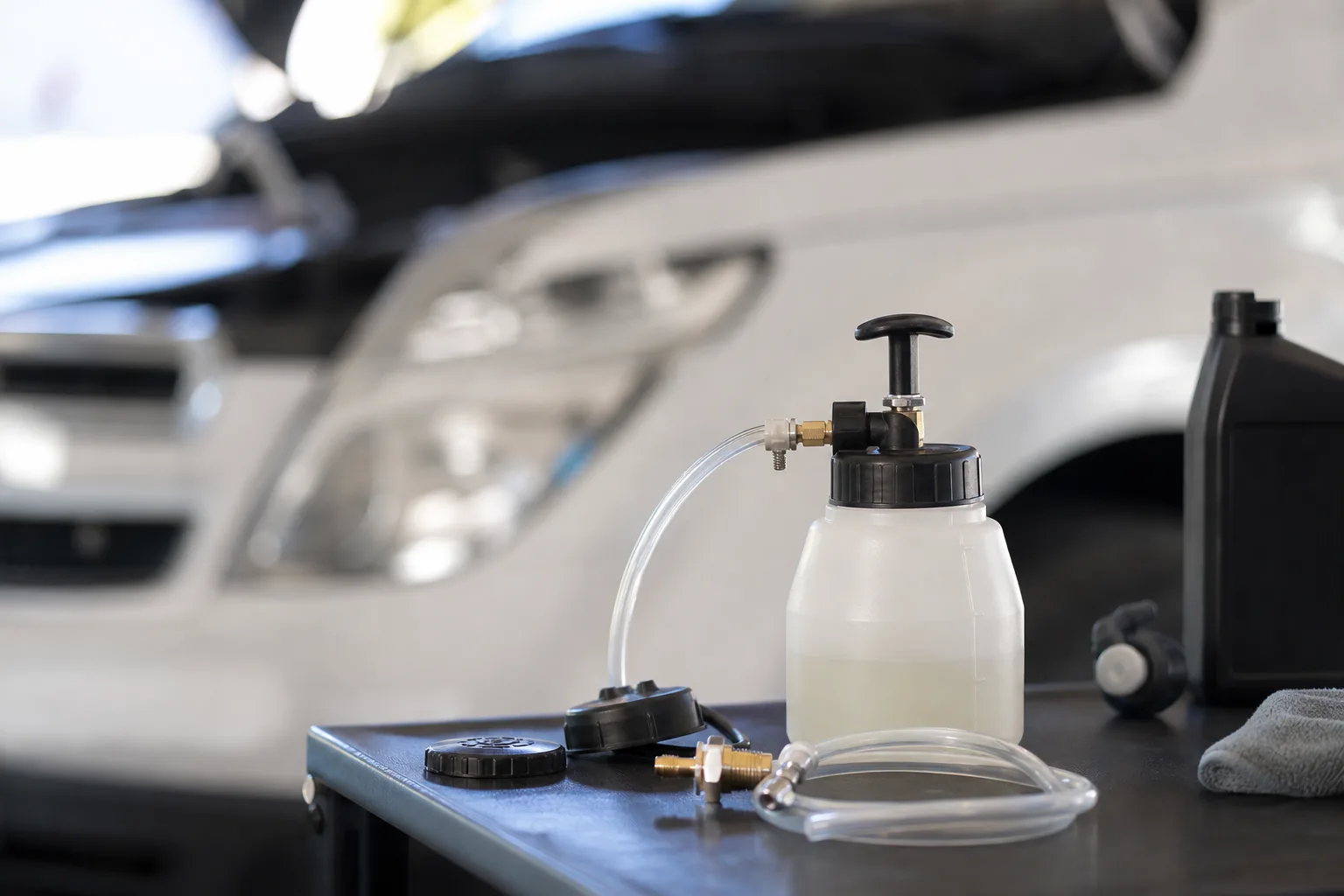 Astuces pour choisir le meilleur bidon de purge avec raccord pour liquide de frein en 2025