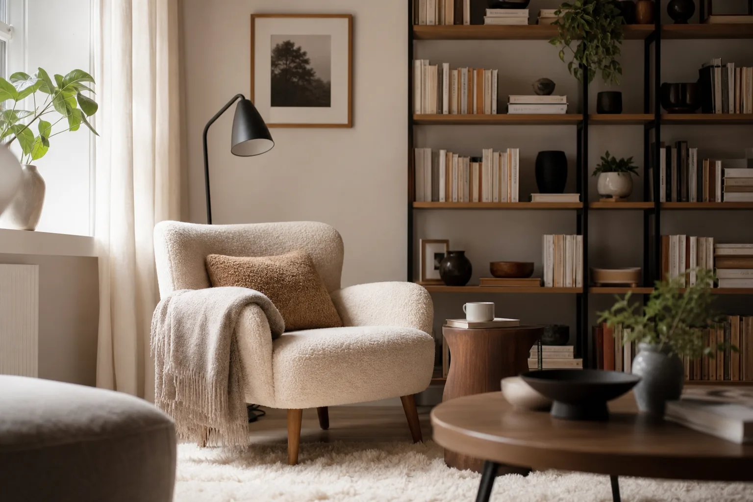 Comment aménager un coin lecture cosy dans votre salon ?