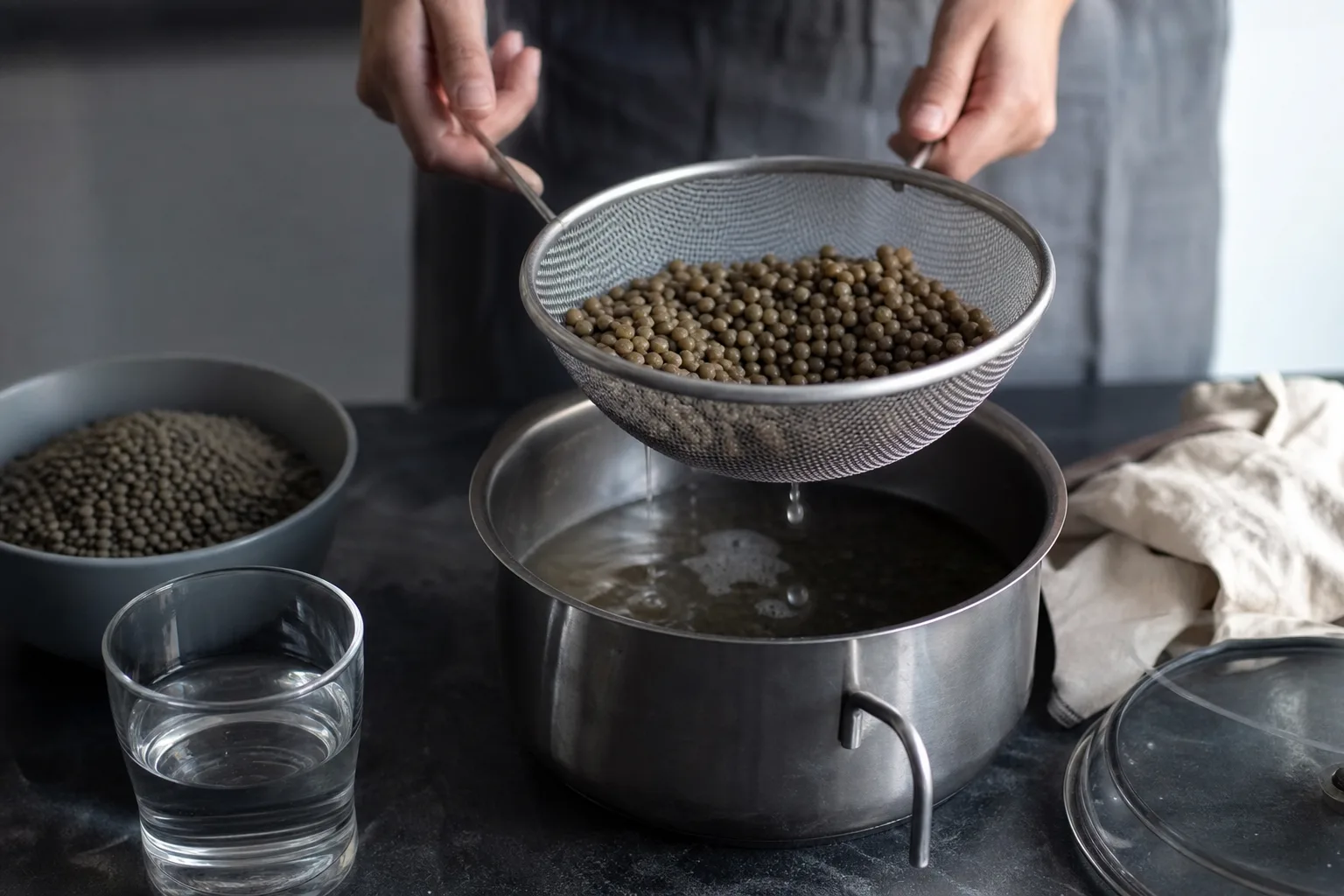 Comment bien cuire les lentilles vertes ?