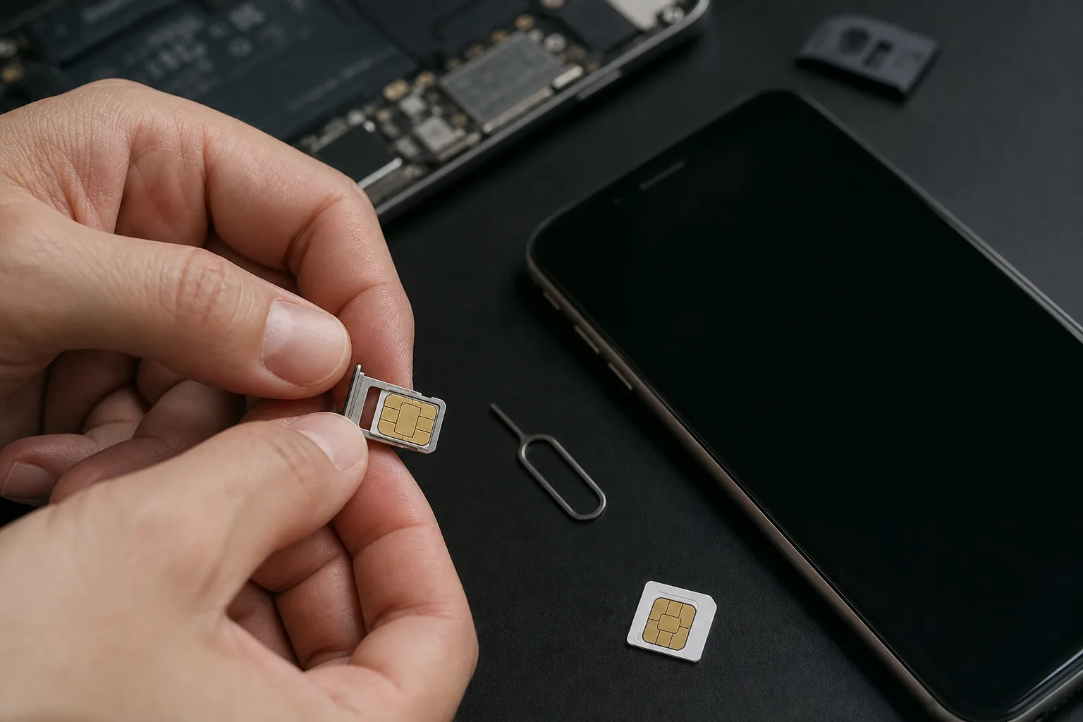 Comment changer une carte SIM dans un iPhone en panne ?