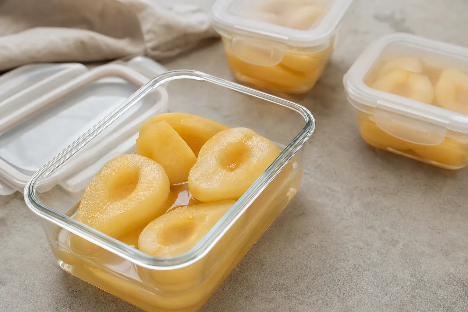 Comment congeler des poires au sirop pour un dessert réussi