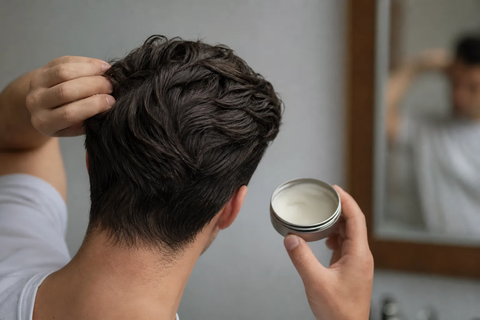 Comment mettre à profit la cire coiffante sur des cheveux d’homme ?