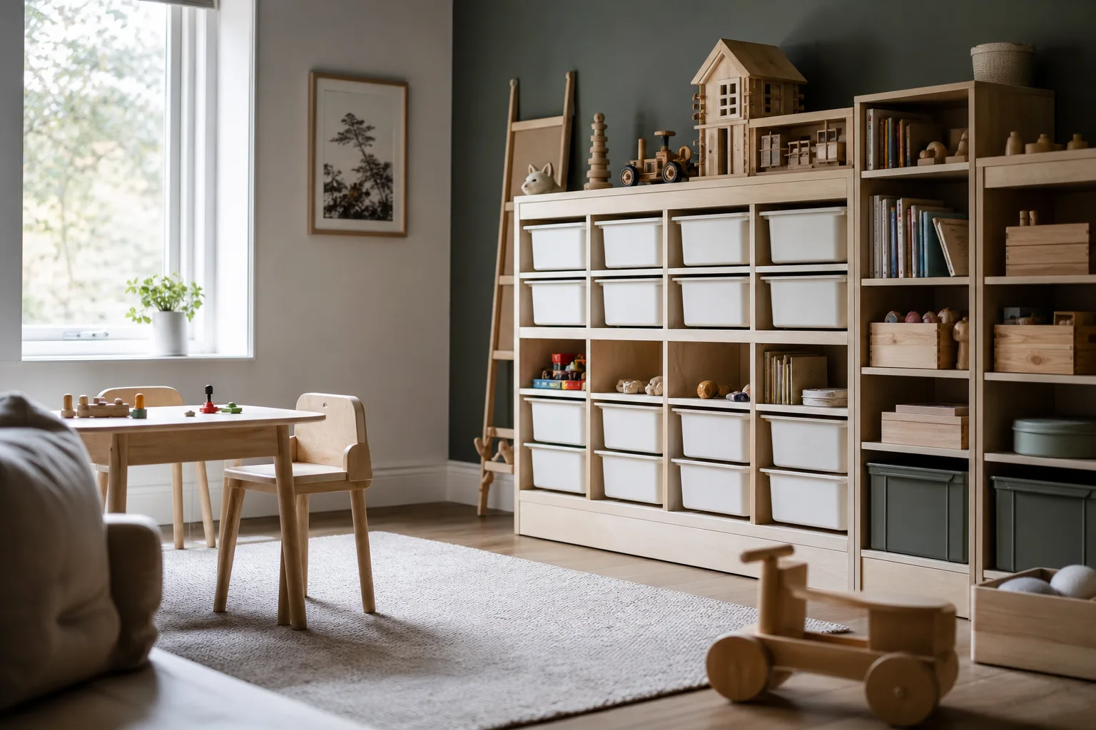 Comment organiser efficacement votre salle de jeux pour un rangement optimal