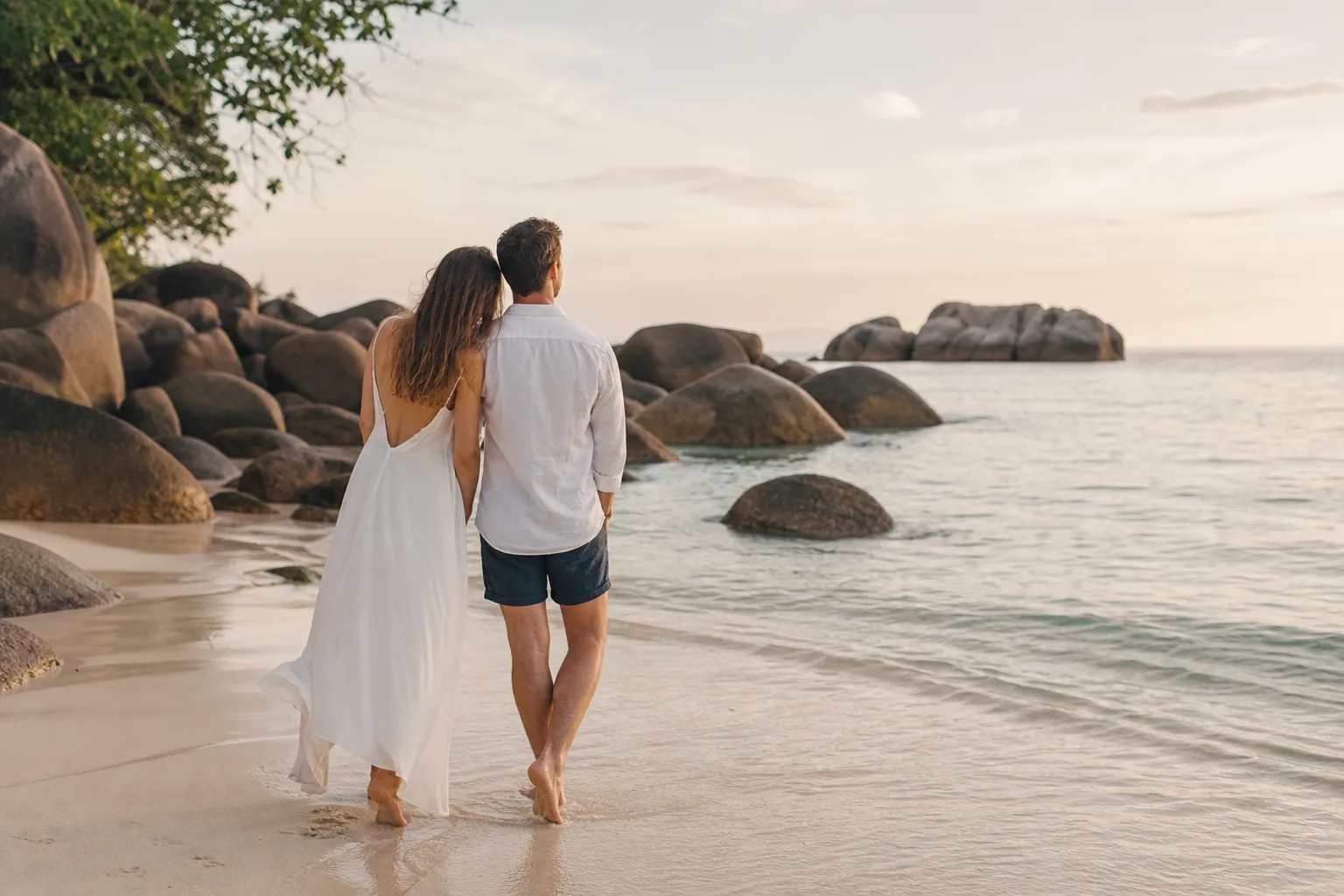 conseils pour la photographie de couple aux Seychelles