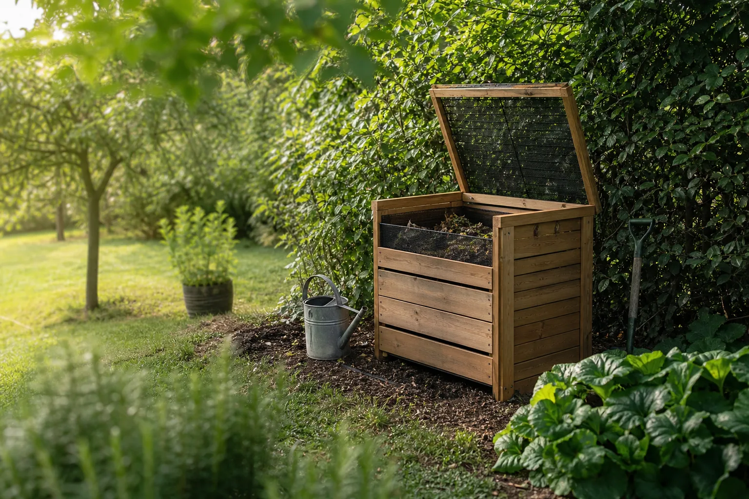 Conseils pratiques: choisissez le meilleur emplacement pour votre composteur dans le jardin