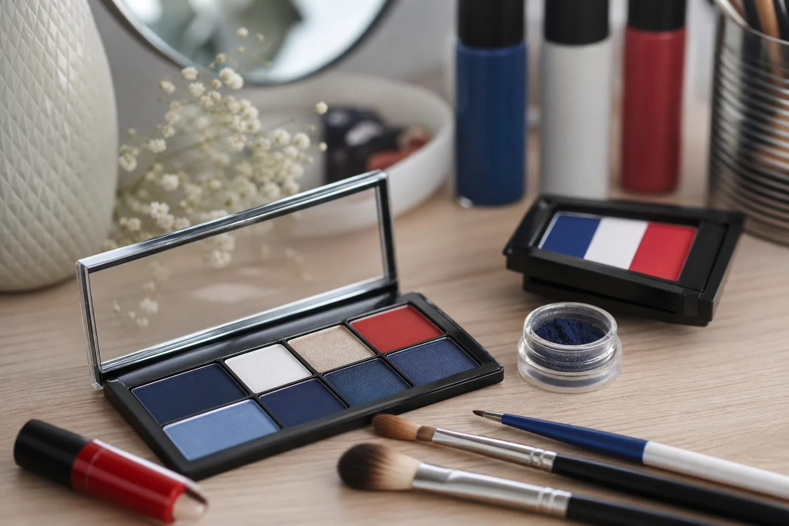 Conseils pratiques pour réaliser un maquillage tricolore bleu blanc rouge sensationnel