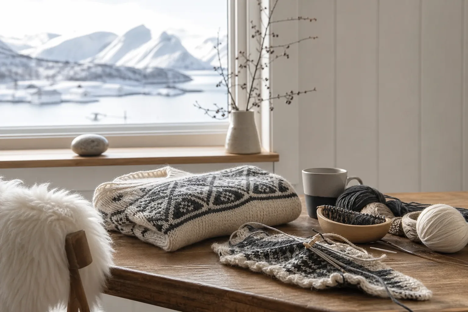 Découvrir le tricot nordique : motifs et inspirations pour débutants