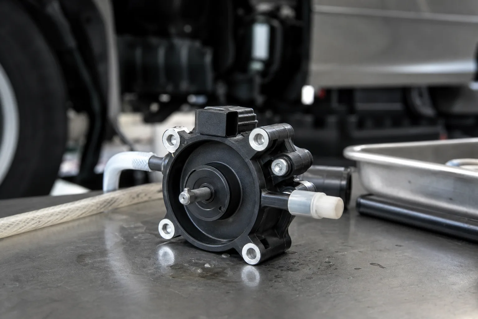 Diagnostic précis d’une pompe rotative AdBlue défaillante