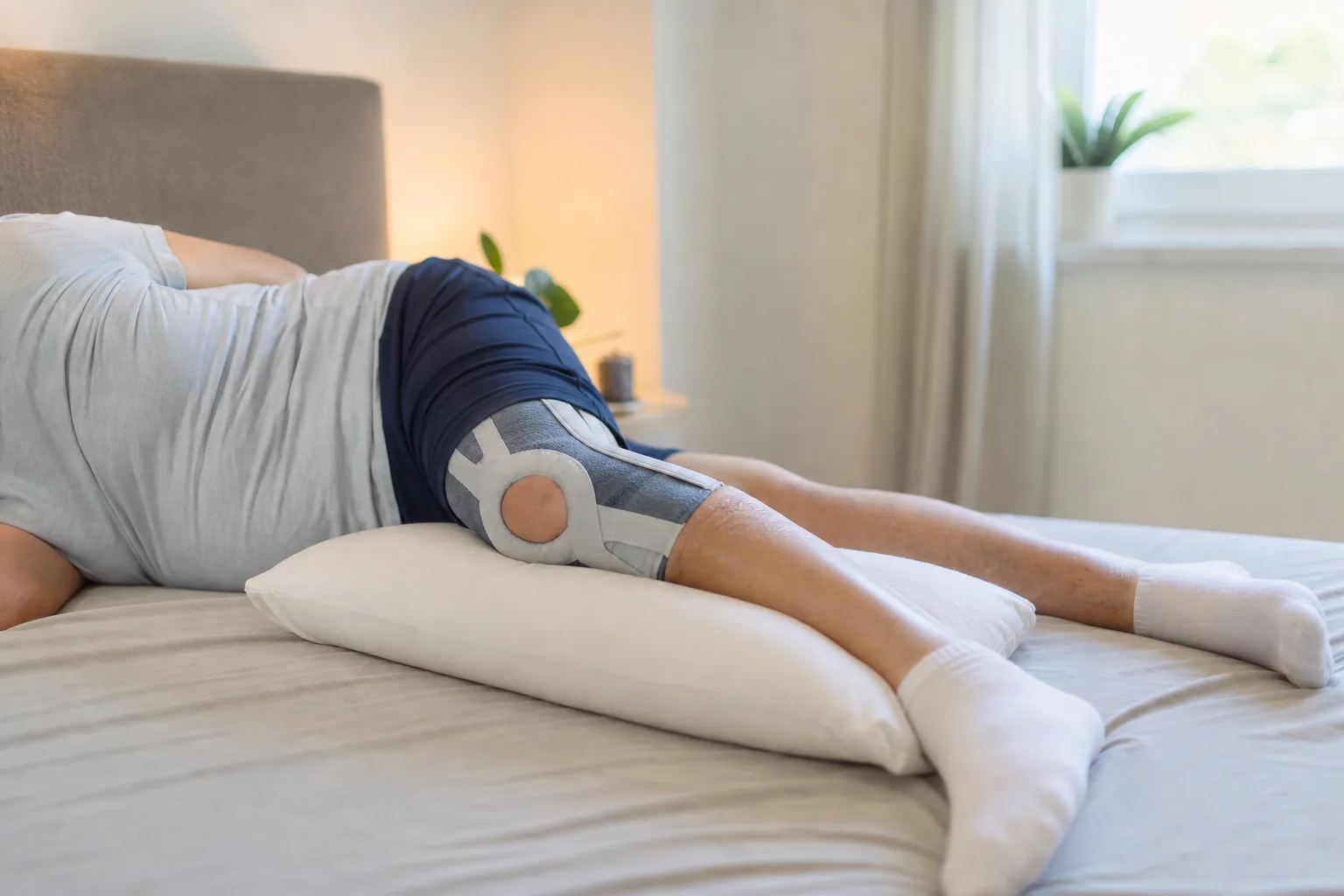 Dormir avec une prothèse de genou : les meilleures pratiques pour un repos optimal