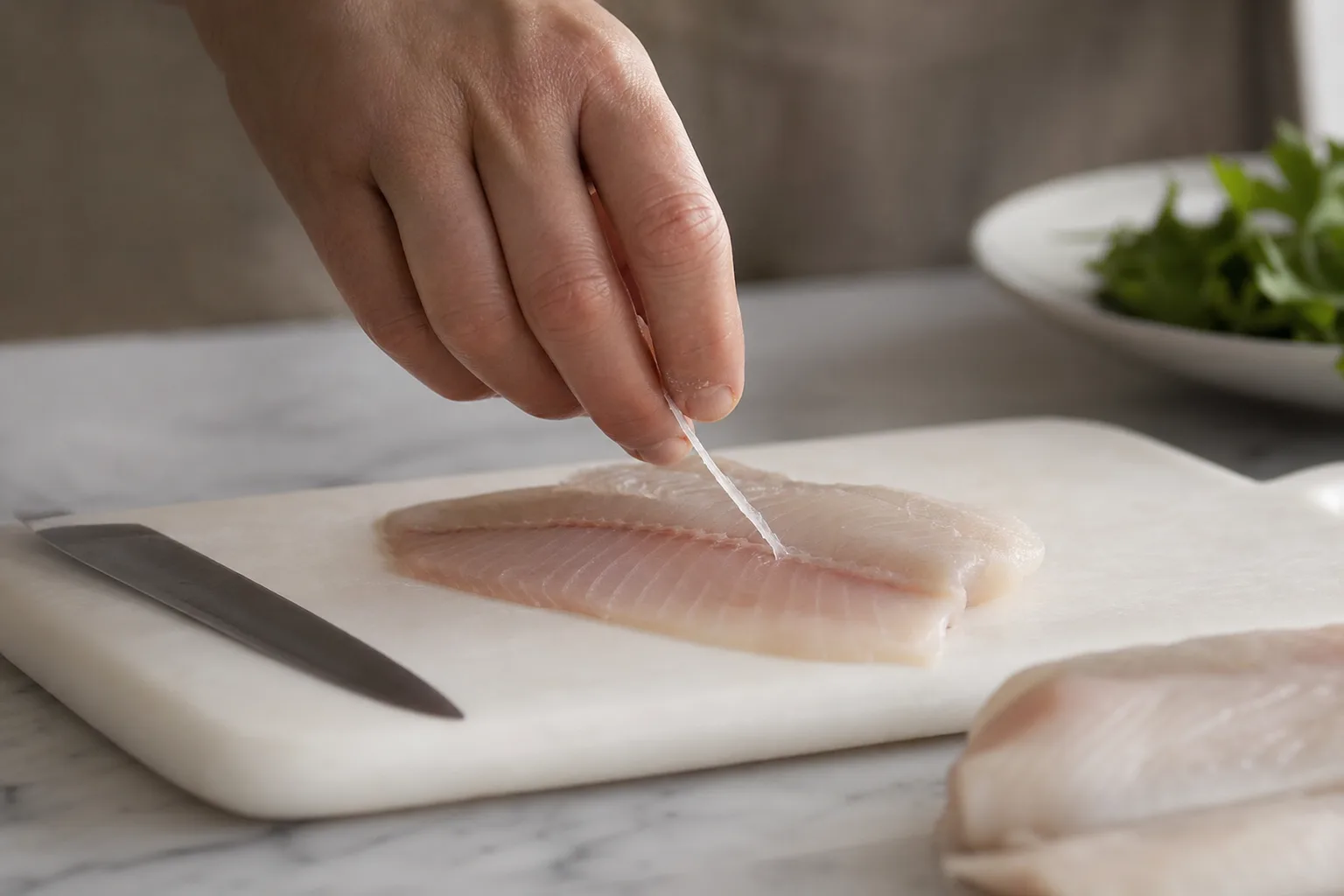 Étape par étape : comment enlever l’arête centrale d’un poisson facilement