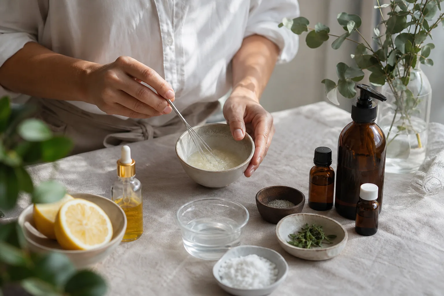 Fabriquez votre propre nettoyant visage naturel: recettes simples et efficaces