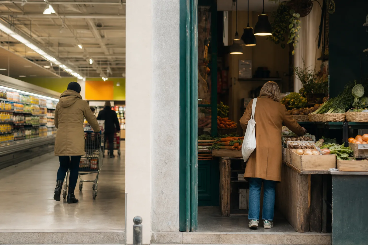 Faut-il privilégier le supermarché ou le petit commerce pour ses courses ?