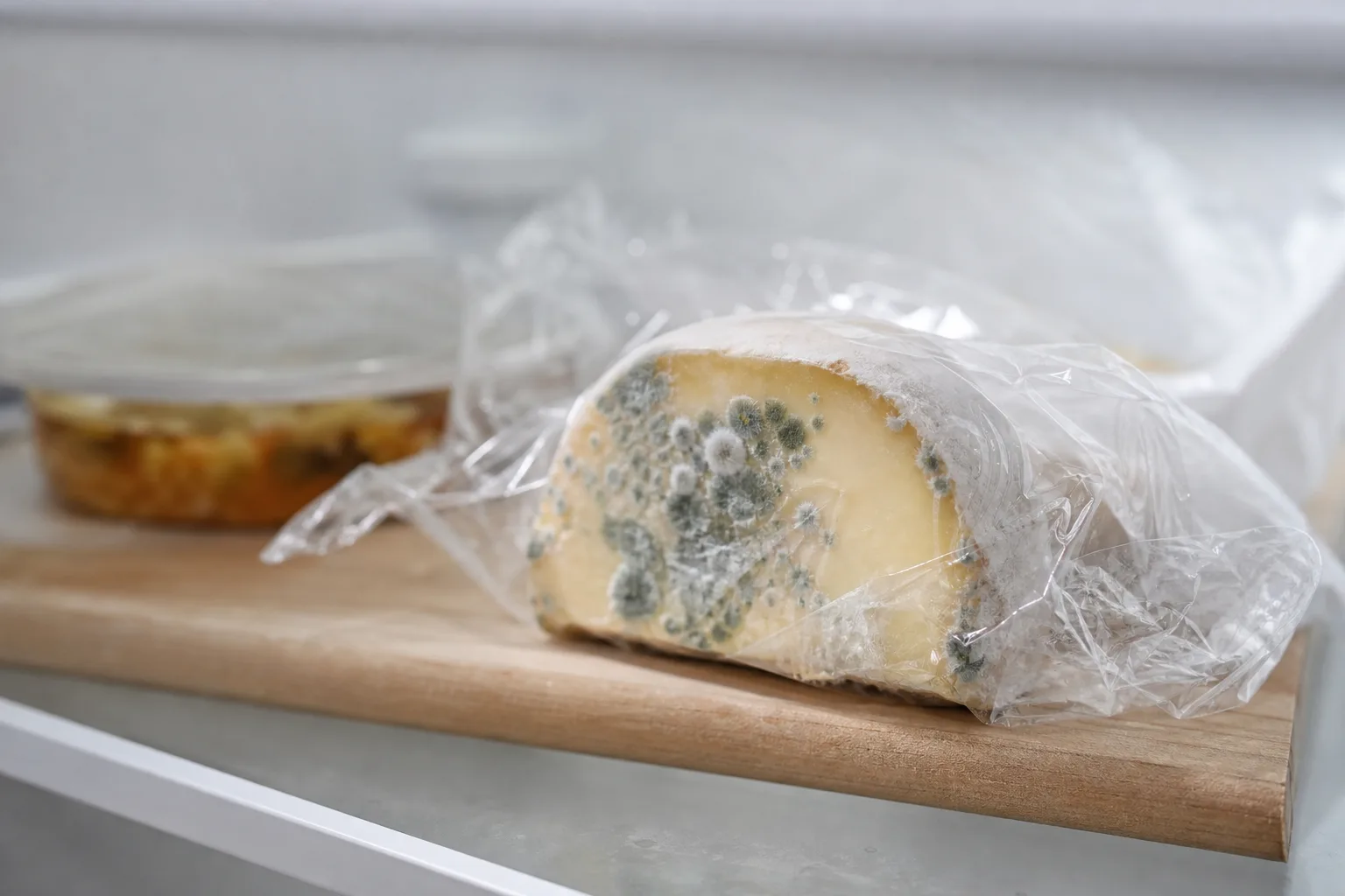 Fromage qui moisit vite au réfrigérateur malgré l'emballage