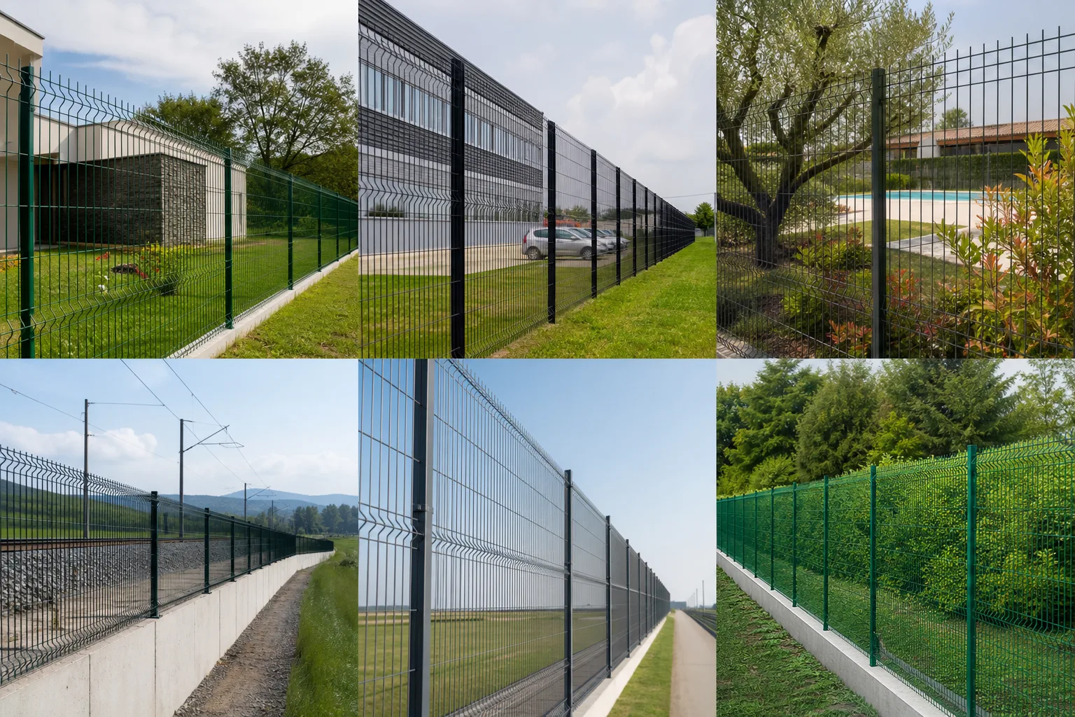 Grillage rigide : les différents types et leurs utilisations