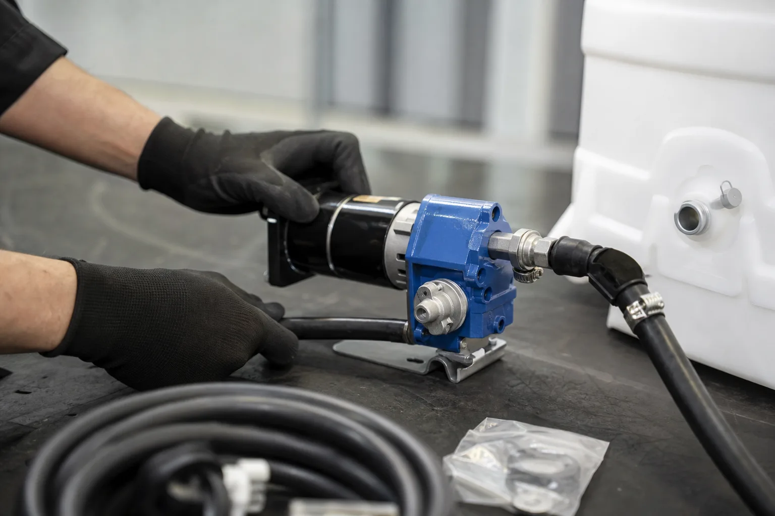 Guide complet pour l’installation d’une pompe rotative AdBlue