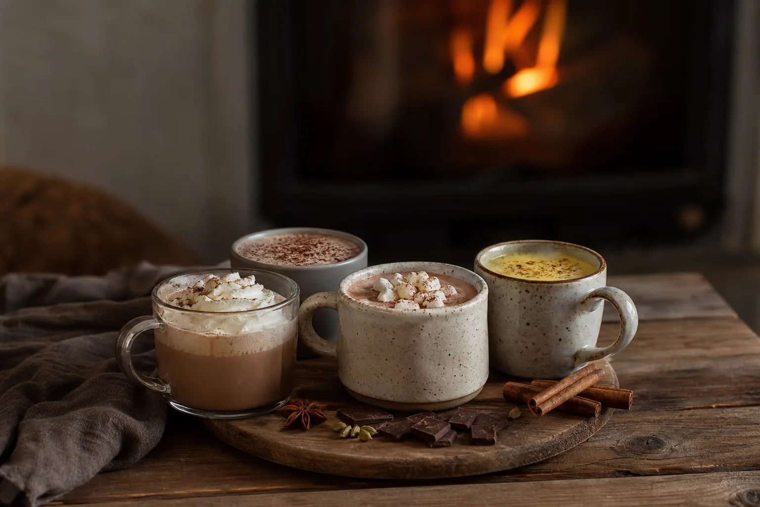 les meilleures recettes de boissons chaudes pour réchauffer vos hivers