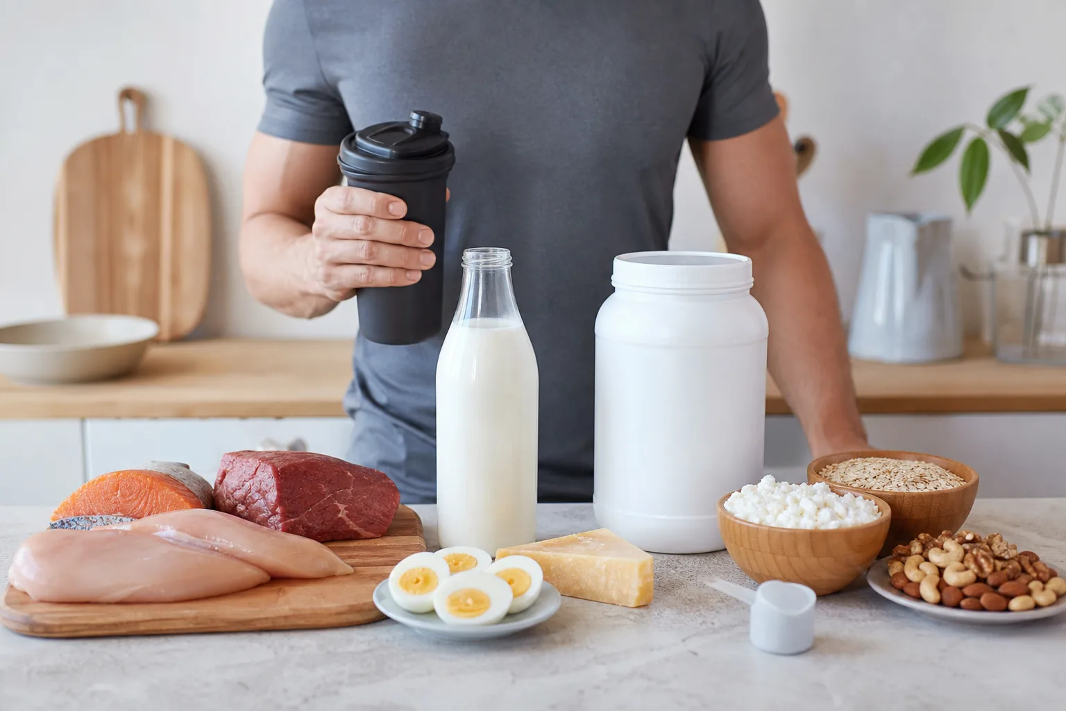 Les protéines pour se muscler