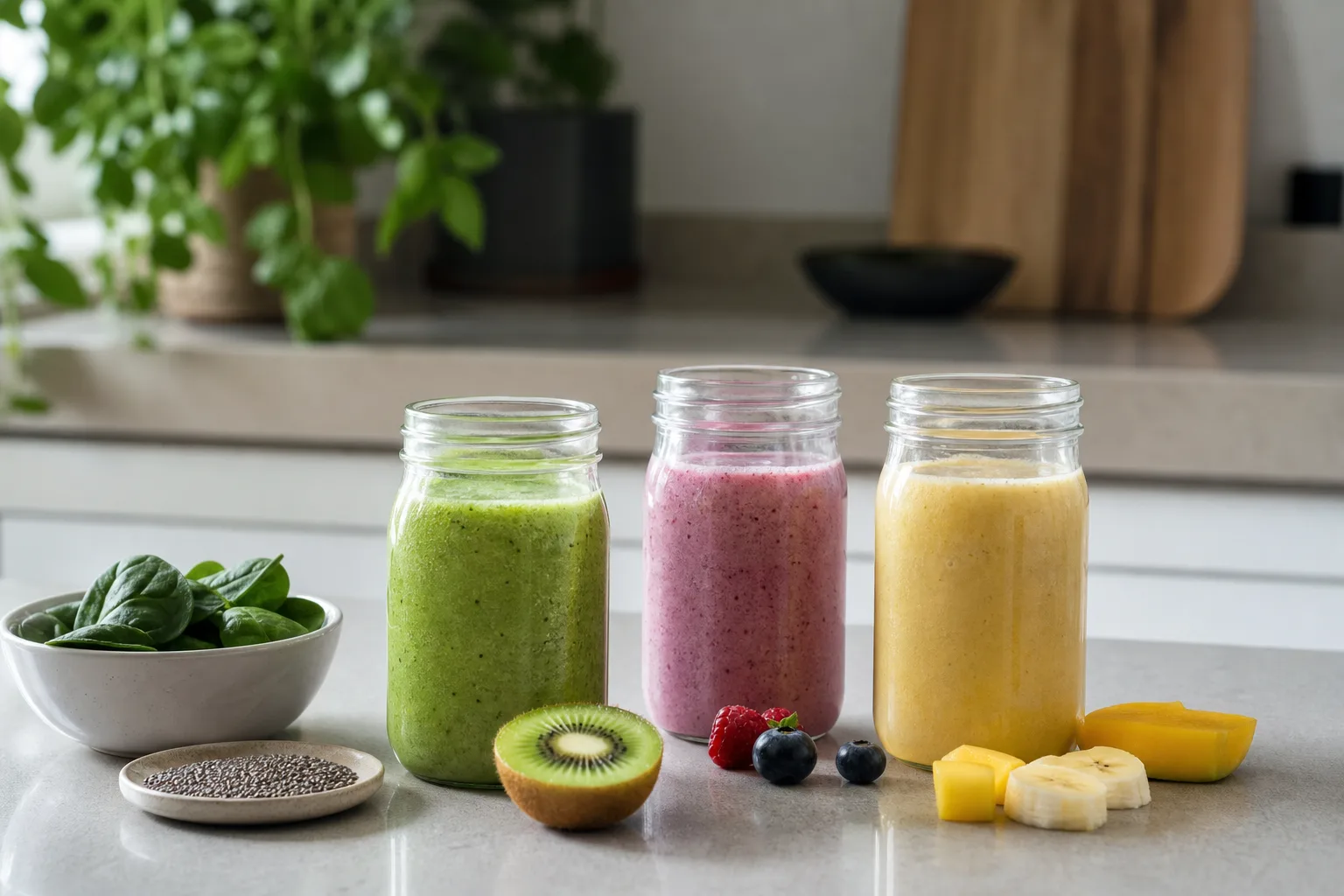 Les recettes de smoothies énergisants pour les matins pressés