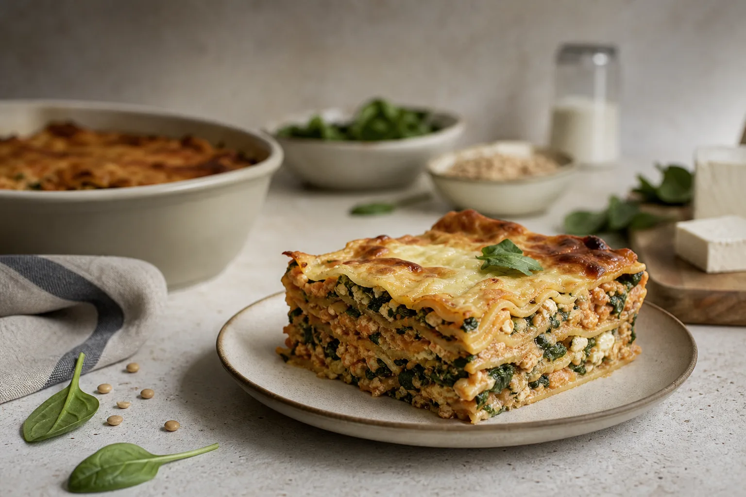 Les secrets pour une lasagne végétarienne riche en protéines