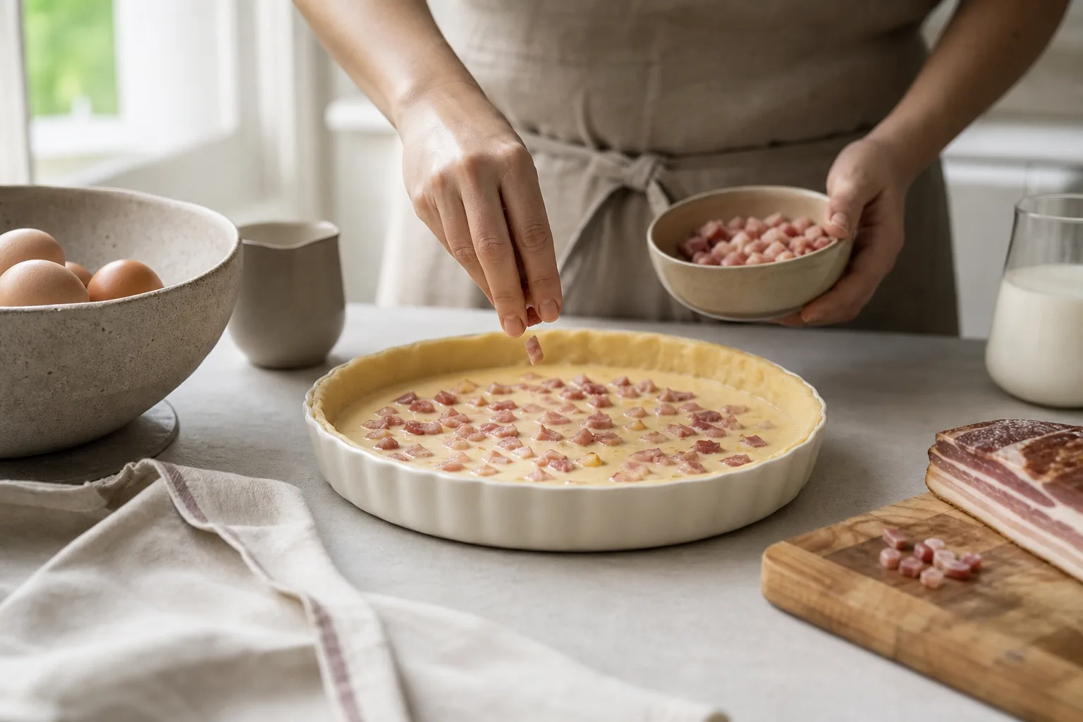 Les secrets pour une quiche lorraine traditionnelle