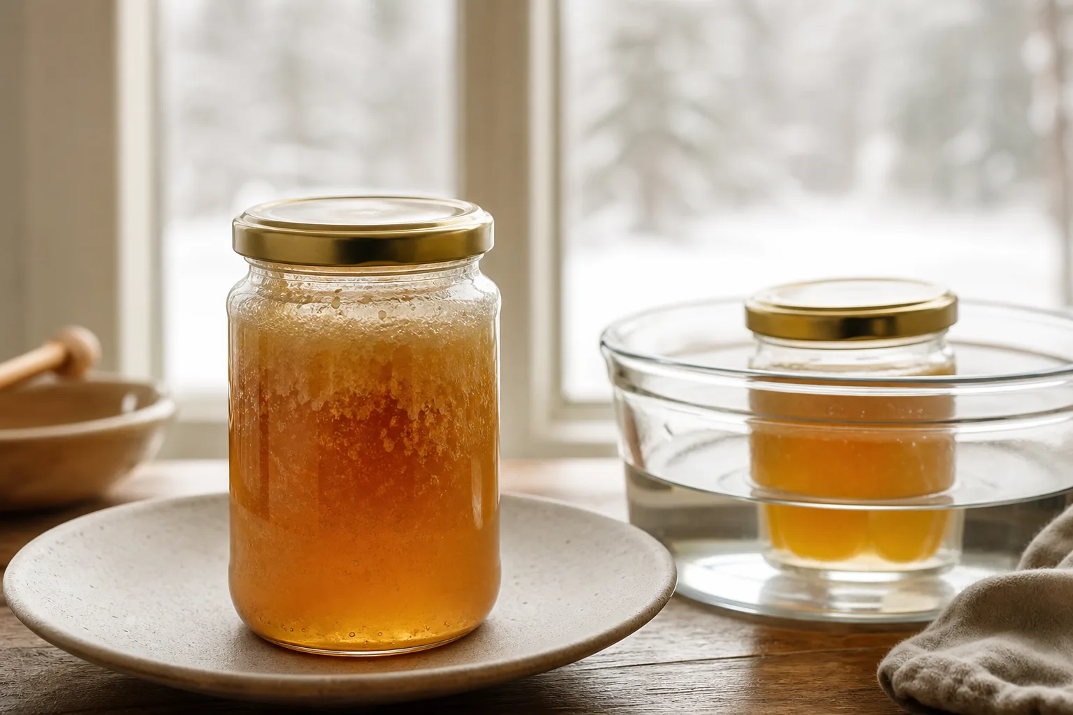 Pourquoi le miel cristallise en hiver et comment le refluidifier sans le dénaturer