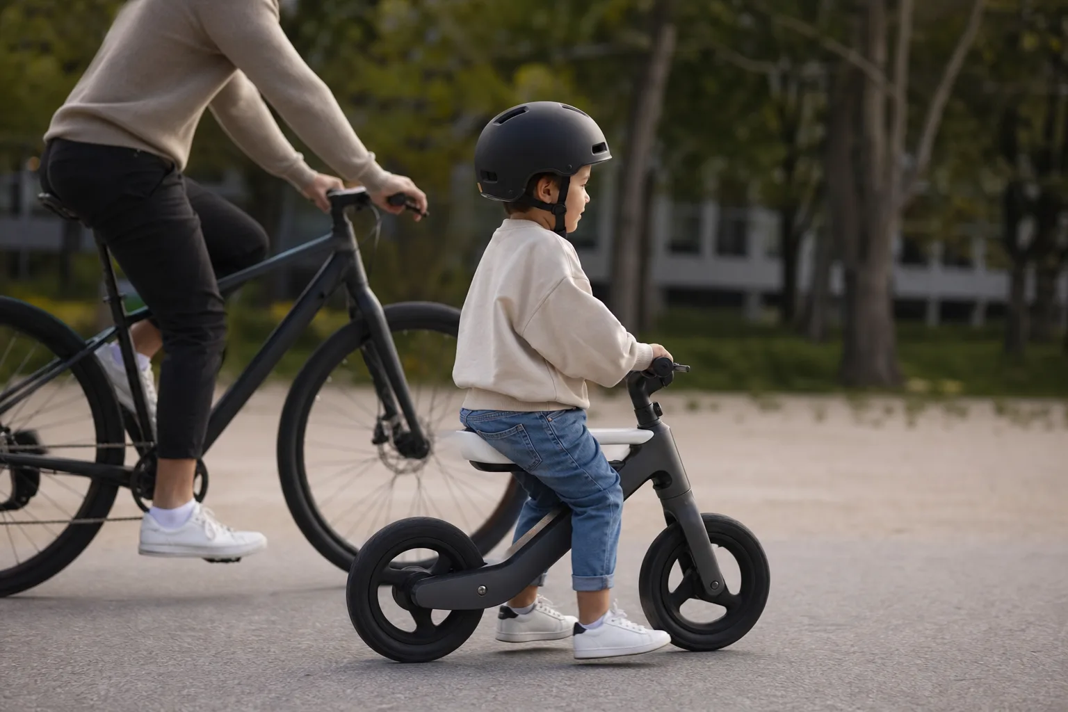 Mieux que le vélo, la draisienne electrique !