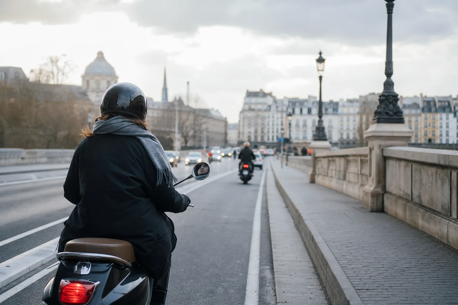 Ma vie en scooter à Paris