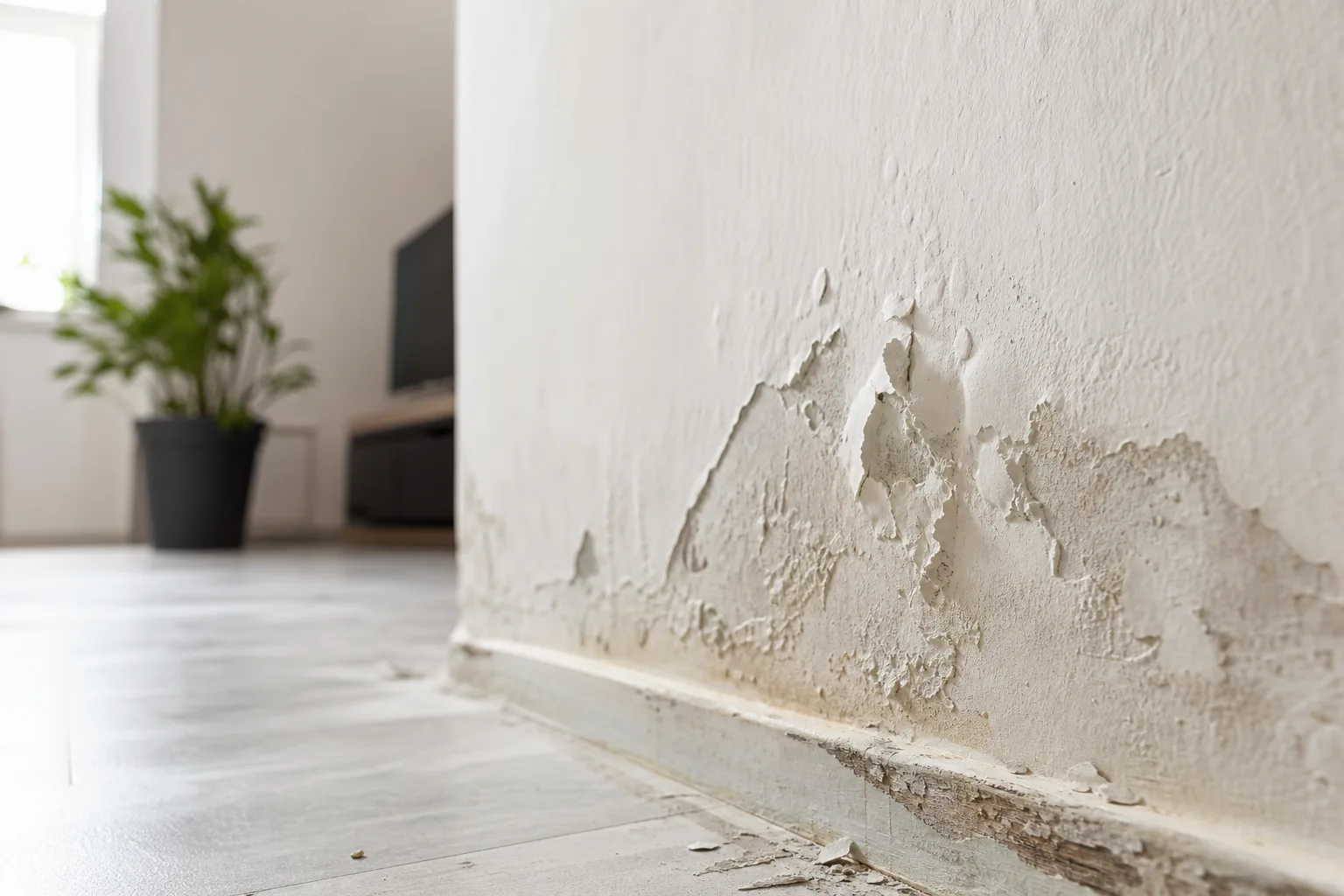 Peinture qui cloque sur un mur humide : pourquoi, et comment la refaire durablement