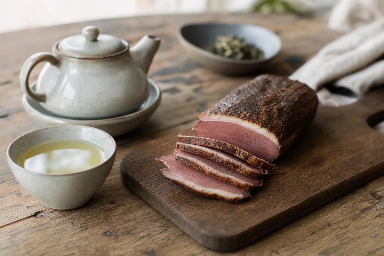 Peut-on fumer du magret avec du thé ou d’autres infusions ?