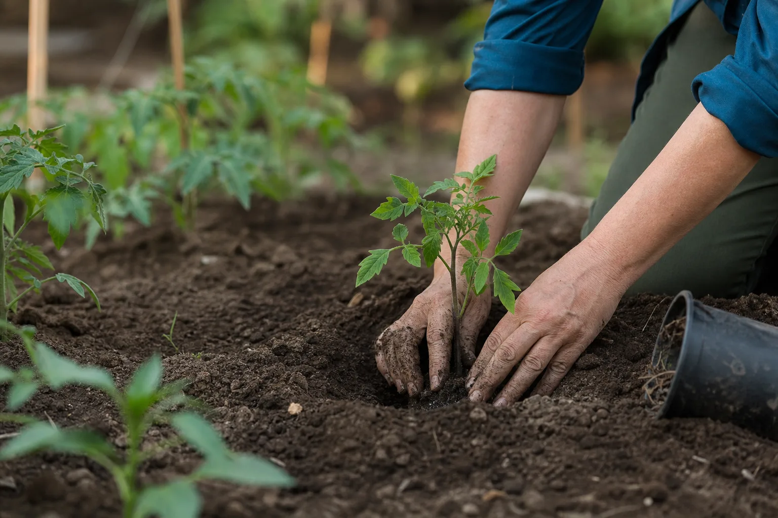 Planter les tomates: astuces et conseils pour un potager réussi