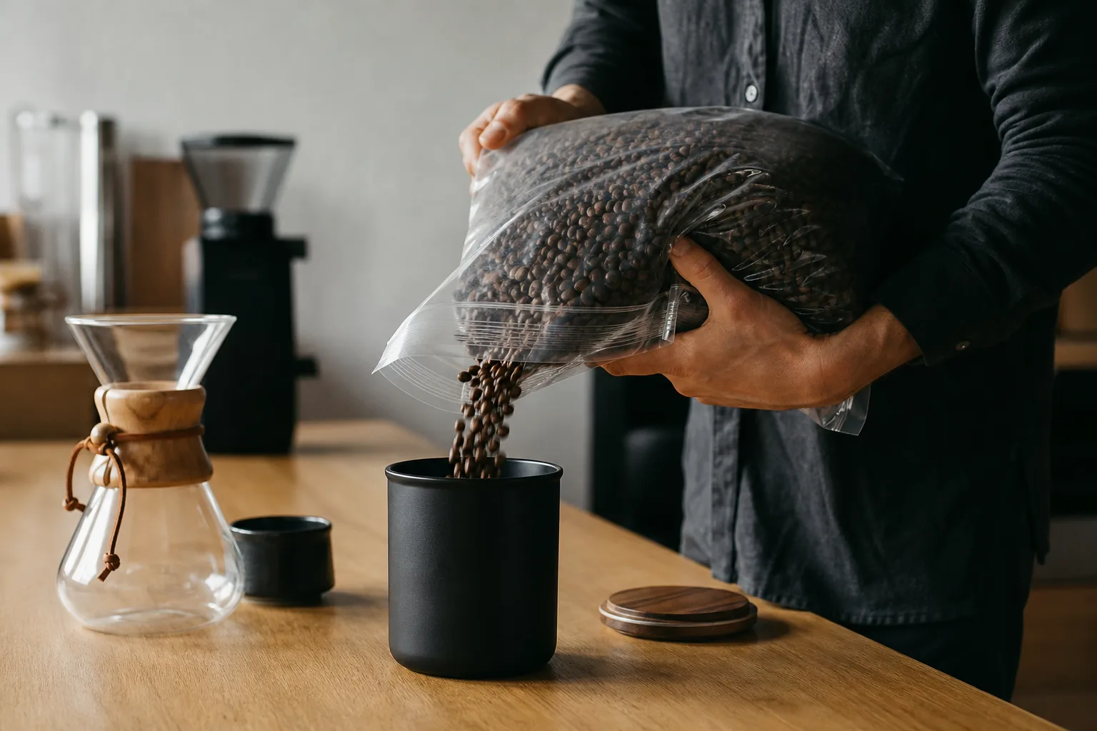 Pourquoi acheter du café en grain en format 1kg ?