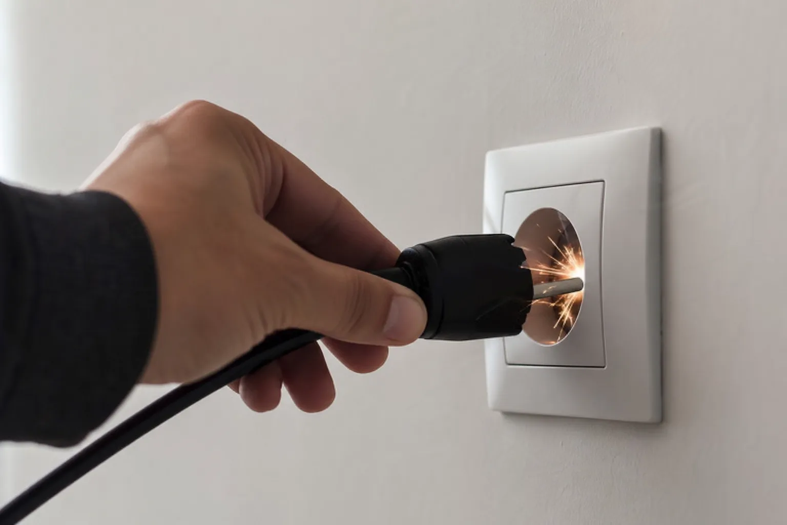 Pourquoi une prise électrique fait des étincelles au branchement