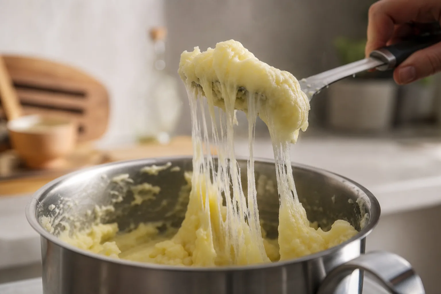 Pourquoi la purée de pommes de terre devient collante (et comment l’éviter)