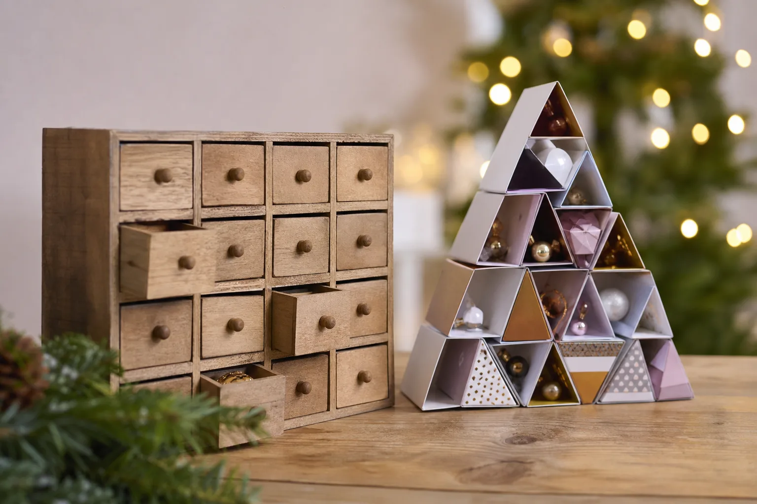Quelle est la différence entre un calendrier de l’avent traditionnel et moderne ?