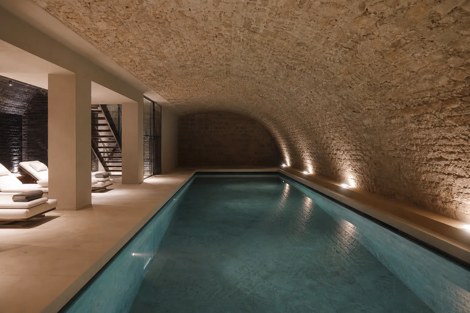 quelles dimensions sont idéales pour une piscine dans une cave ?