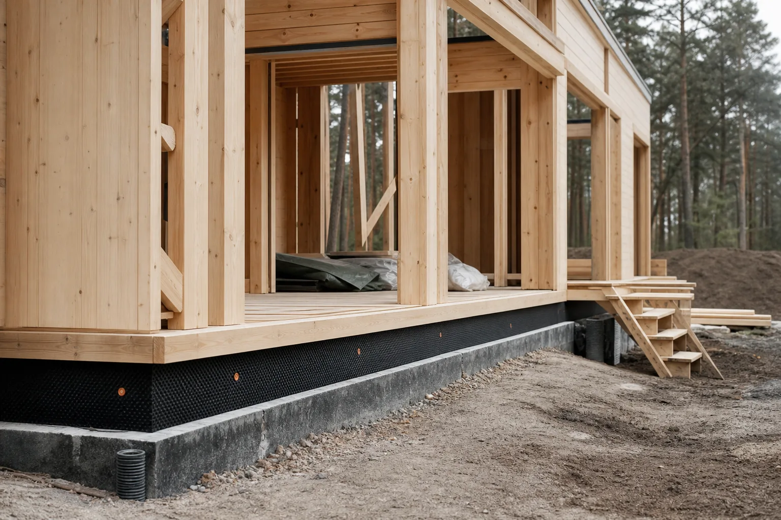 Quelles précautions prendre lors de la construction d’une maison en bois pour prévenir les risques ?