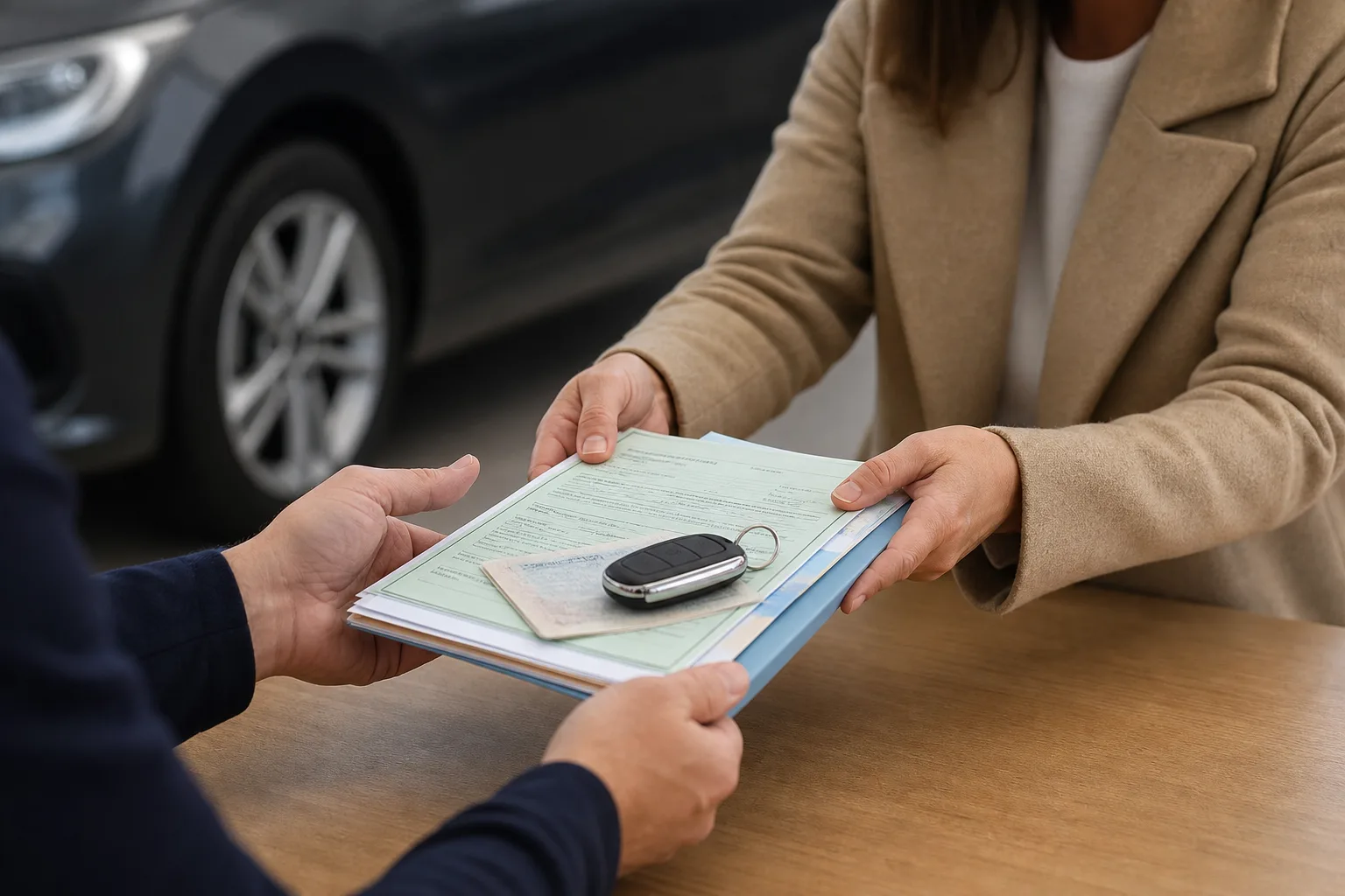 Quels documents fournir pour la reprise d’un véhicule par un garage ?