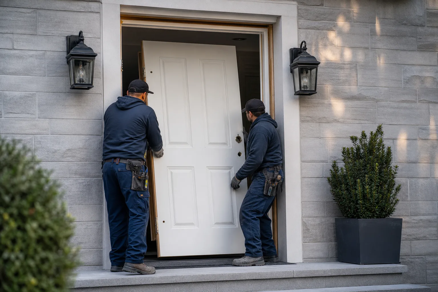 Quels sont les délais typiques pour le remplacement d’une porte?