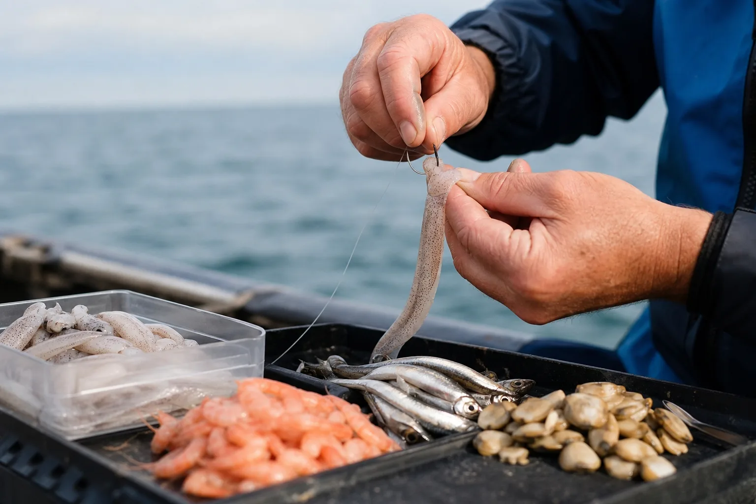 Quels sont les meilleurs appâts pour la pêche en mer ?