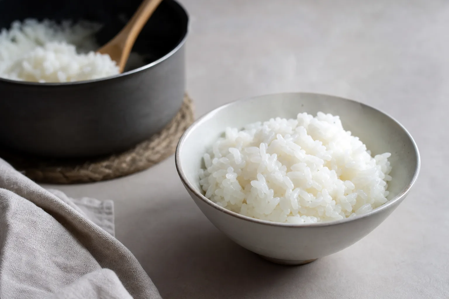 Pourquoi le riz colle après cuisson, même rincé avant cuisson