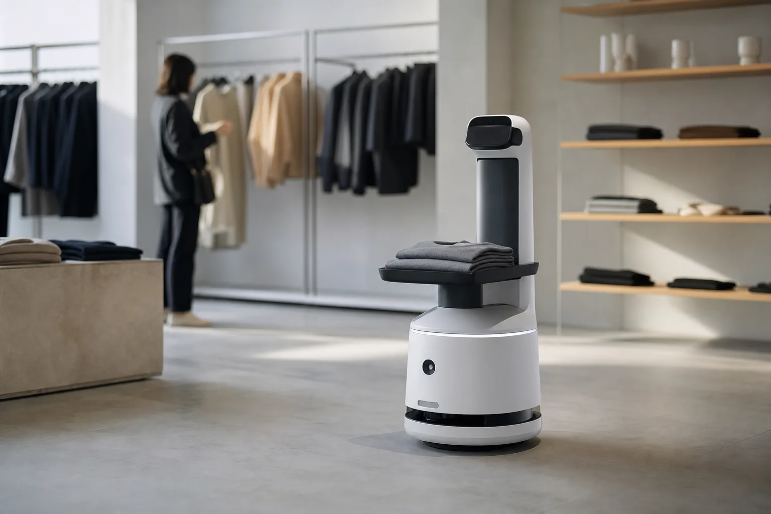 Des robots dans les magasins, vraiment ?