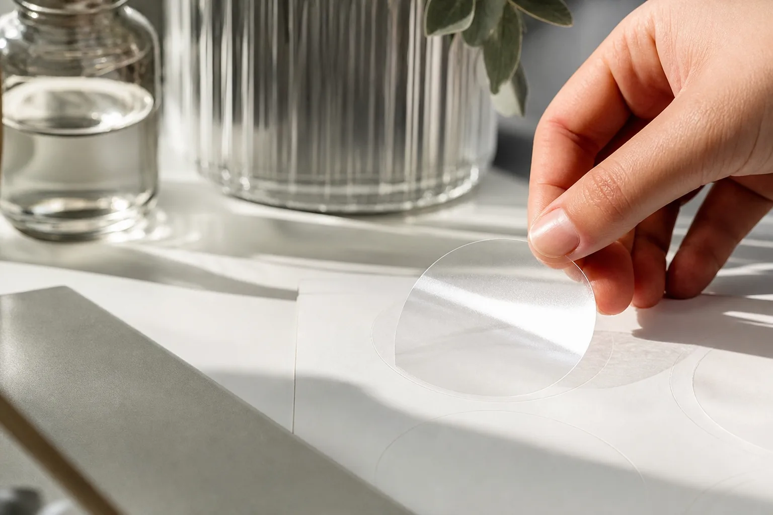 Impression stickers autocollants transparents : discrétion et style pour vos supports visuels