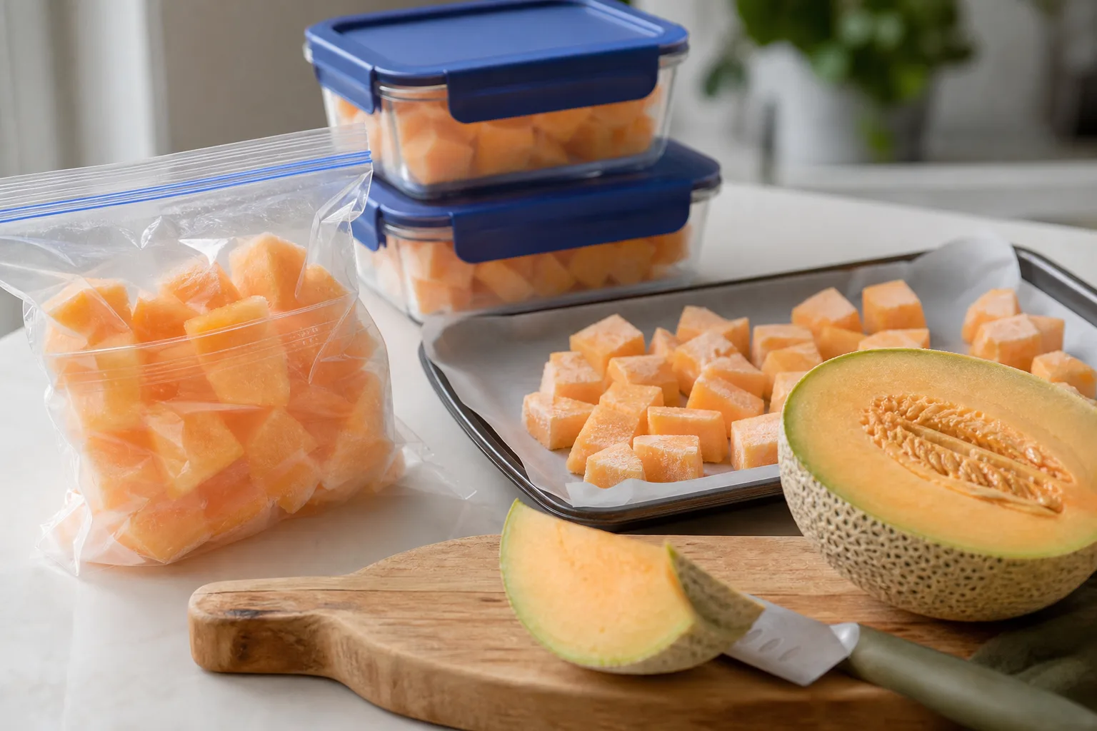 Techniques de congélation du melon pour préserver sa saveur